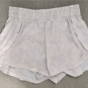 Women’s ASICS running shorts, size small